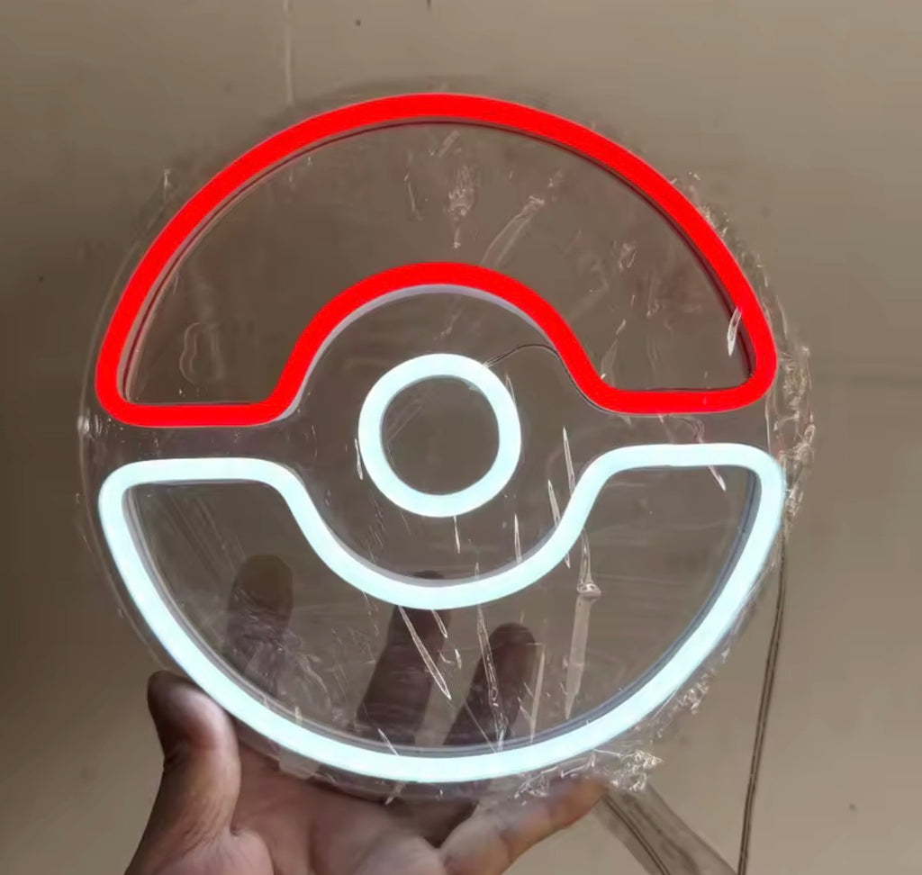 Poke Ball Neon Sign