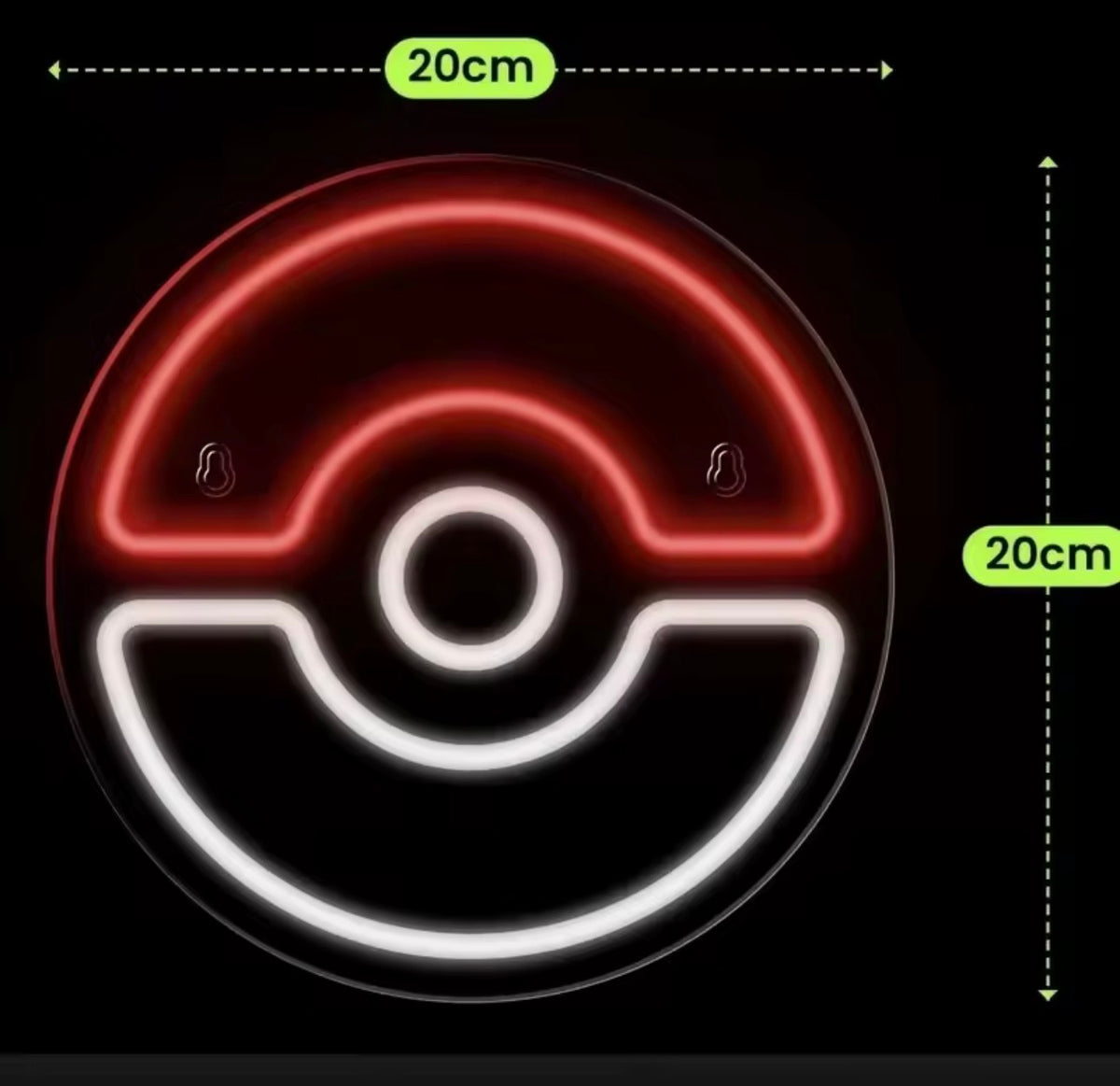 Poke Ball Neon Sign